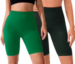 Set De 2 Short Biker Mujer para uso deportivo o Casual