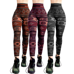 Set 3 Mallones Mujer Leggings Stretch Leggins Mayon Mallas - tienda en línea
