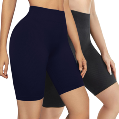 Set De 2 Short Biker Mujer para uso deportivo o Casual - MALABIS