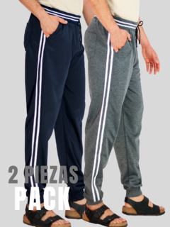 Pantalones Deportivos para Hombre de Chándal Pants de Caballero, con Bolsillo Y Color Sólido Elástico - MALABIS