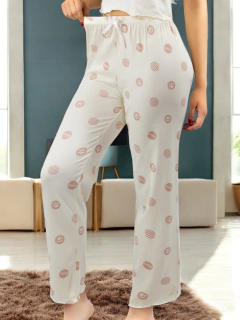 SET DE PIJAMA DE MUJER A JUEGO PANTALON Y BLUSA ESTAMPADO - comprar en línea