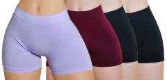 Set 4 Boxer Short Mujer Faja Moldeado Calzon Levanta Gluteos - comprar en línea
