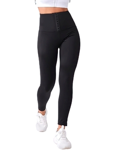 Leggins Mujer De Tiro Exra Alto Faja Pantalon Casual Mallas - MALABIS