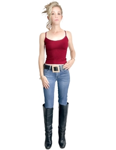 Blusa Mujer Texturizada Casual Blusa Negra Crop Top en internet