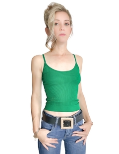 Blusa Mujer Texturizada Casual Blusa Negra Crop Top