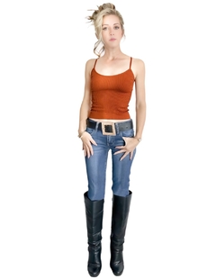 Blusa Mujer Texturizada Casual Blusa Negra Crop Top en internet