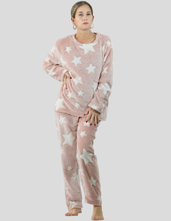 Pijamas de Invierno Mujer Tela Polar Navidad Afelpada Ropa Térmica Polar Fleece Flanel Cosplay Disfraz en internet