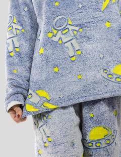 Pijamas de Invierno Mujer Tela Polar Navidad Afelpada Ropa Térmica Polar Fleece Flanel Cosplay Disfraz - tienda en línea