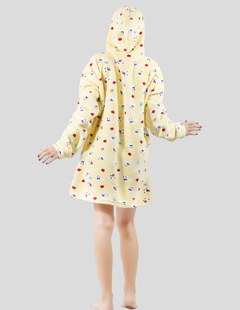 Camison Para Dormir Mujer Pijama Aesthetic Batas Dama Bluson - MALABIS