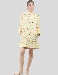 Camison Para Dormir Mujer Pijama Aesthetic Batas Dama Bluson - tienda en línea