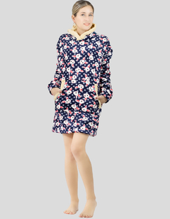 Camison Para Dormir Mujer Pijama Aesthetic Batas Dama Bluson - tienda en línea