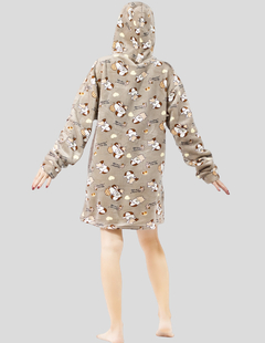 Camison Para Dormir Mujer Pijama Aesthetic Batas Dama Bluson
