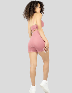 Conjunto Deportivo Mujer Short Biker Top Stretch Fit Push Up - comprar en línea