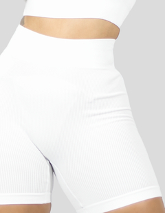 Conjunto Deportivo Mujer Short Biker Top Stretch Fit Push Up