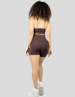 Conjunto Deportivo Mujer Short Biker Top Stretch Fit Push Up - tienda en línea