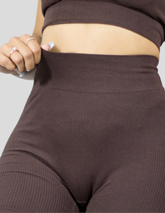 Imagen de Conjunto Deportivo Mujer Short Biker Top Stretch Fit Push Up
