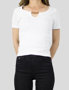 Imagen de Playera de Mujer con Detalle Metálicos