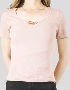 Playera de Mujer con Detalle Metálicos - tienda en línea