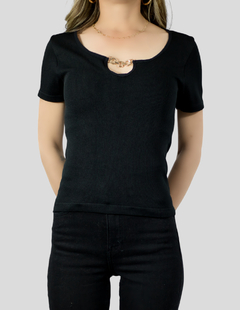 Playera de Mujer con Detalle Metálicos - tienda en línea