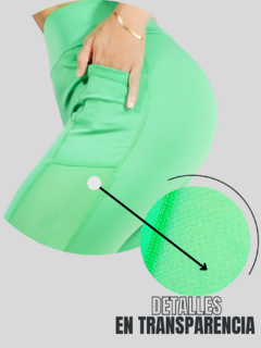 SHORT DEPORTIVO DE MUJER STRETCH CON BOLSAS LATERALES - comprar en línea