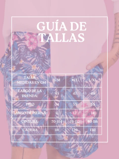 Short Hombre Traje de Baño o Casual Cintura Ajustable y Bolsas - comprar en línea