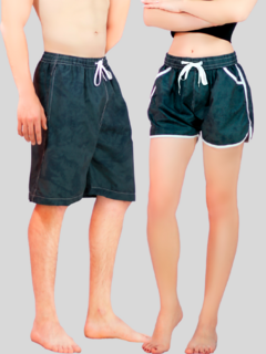 Set Shorts En Pareja De Trajes De Baño Hombre y Mujer 2 piezas - tienda en línea