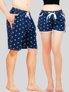 Set Shorts En Pareja De Trajes De Baño Hombre y Mujer 2 piezas - comprar en línea