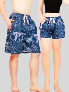 Set Shorts En Pareja De Trajes De Baño Hombre y Mujer 2 piezas