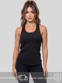 Blusas Mujer Camiseta Dama Casual Blusa Negra Crop Top