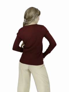 Imagen de Sueter Mujer De Punto Manga Larga Sueteres Dama Sweaters