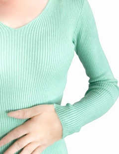 Sueter De Mujer Cuello V Sueteres De Punto Dama Sweaters en internet