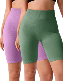Imagen de Set De 2 Short Biker Mujer para uso deportivo o Casual