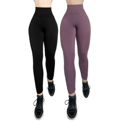 Imagen de Packs de 2 Legins Deportivo Mujer Legging Gym Mallas Deportiva Mallones