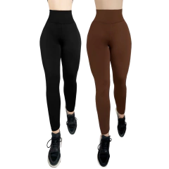 Packs de 2 Legins Deportivo Mujer Legging Gym Mallas Deportiva Mallones - tienda en línea