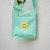 BOLSA LOW PROFILE BUT PSYCHO VERDE-ÁGUA