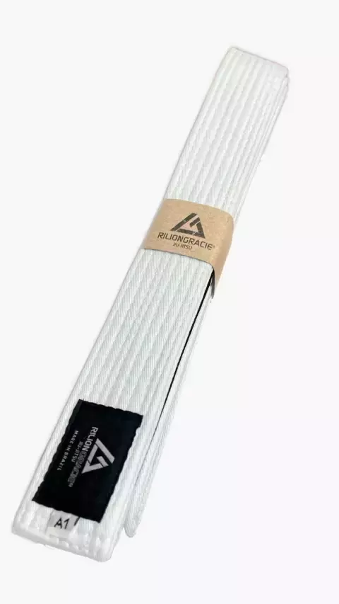 Faixa Infantil Branca Simples (Sem bordado)