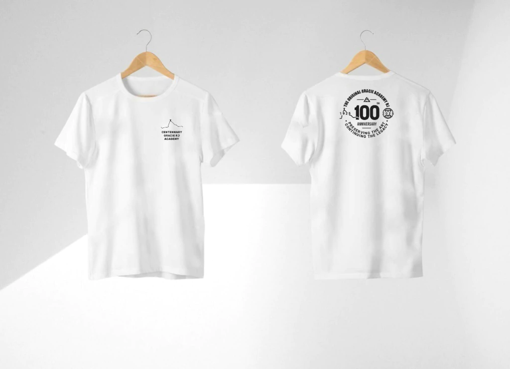 Camiseta 100 anos Gracie