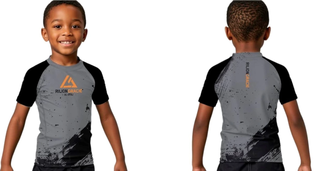 Rashguard Infantil Manga Curta Graffiti