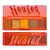Paleta de Sombras Heated - Ruby Rose