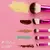 Kit de Pincéis para Rosto e Olhos - Ruby Kisses - comprar online