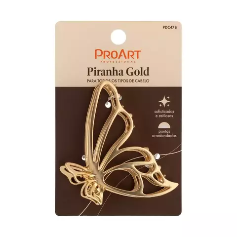 Piranha Gold Borboleta Pequena - ProArt