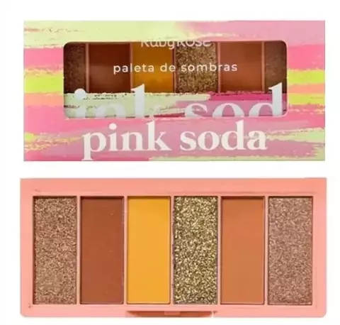 Paleta de Sombras Pink Soda - Ruby Rose