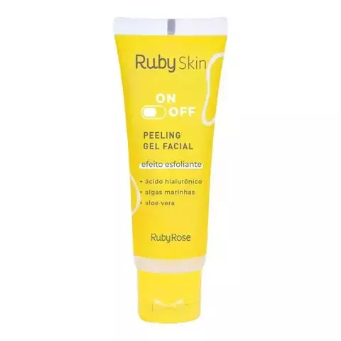 Esfoliante Peeling Gel Facial On + Off - Ruby Rose