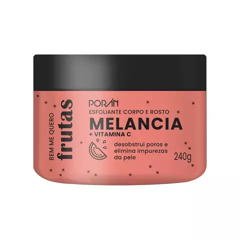 Esfoliante Corpo e Rosto Melancia - Porán