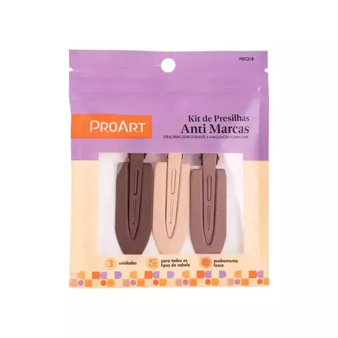 Kit de 3 Presilhas Anti Marca - ProArt