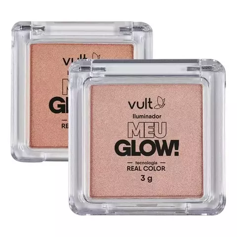 Iluminador Compacto Meu Glow! Real Color - Vult