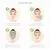 Máscara Facial de Algodão Chá Verde - Kiss NY - Savy Cosméticos 
