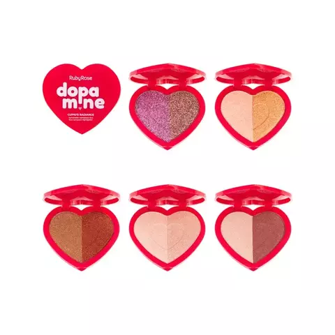 Iluminador Duo Dopamine Cupids Radiance - Ruby Rose