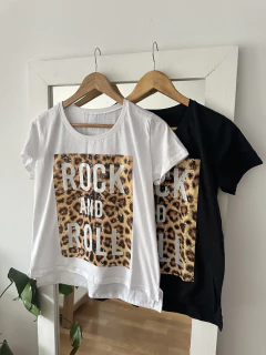 Remera Rock Roll Print en internet