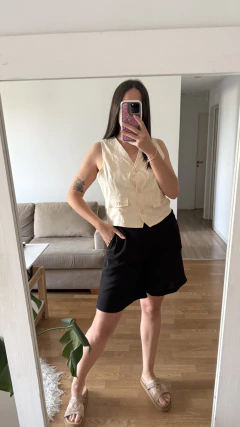 Chaleco Lino - Karma Mayorista